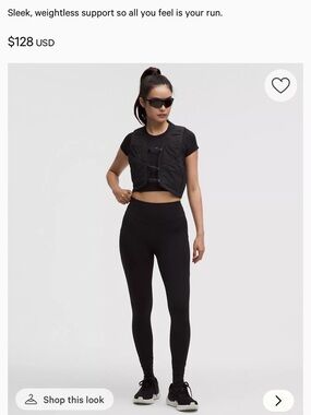 lululemon athletica Black High-Rise Performance Leggings